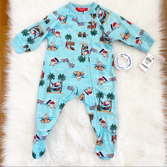 Macy’s Christmas Family PJs Baby Size 12 Month